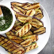 Grilled Eggplant and Zucchini Salad with Salsa Verde Recipe - Kate Winslow  | Food & Wine