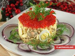 Olivier Salad, Festive Version | Romantic Dinner Recipes# | Genius cook - Healthy Nutrition, Tasty Food, Simple Recipes