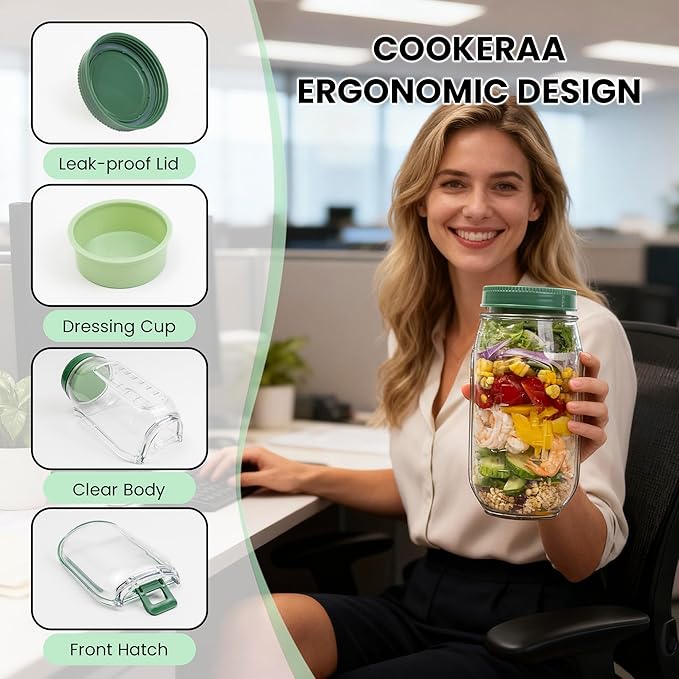 Salad To Go Food Container 2