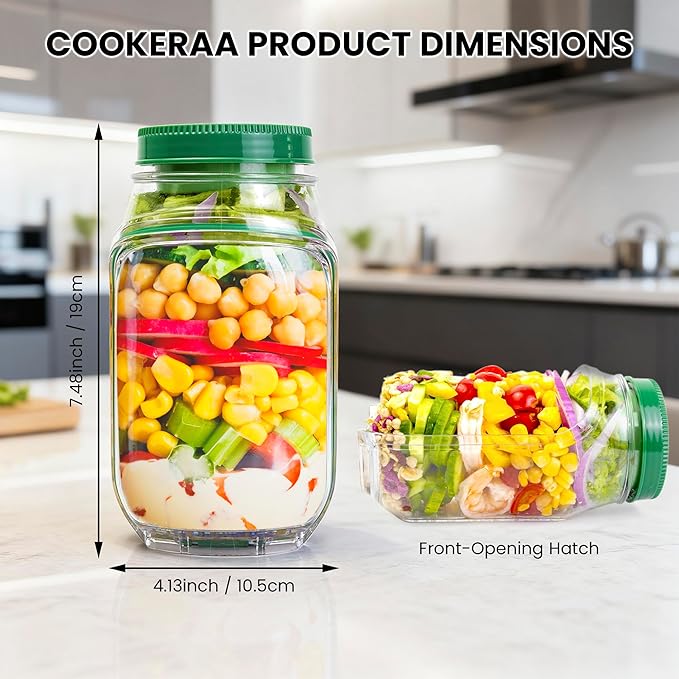 Salad To Go Food Container 3