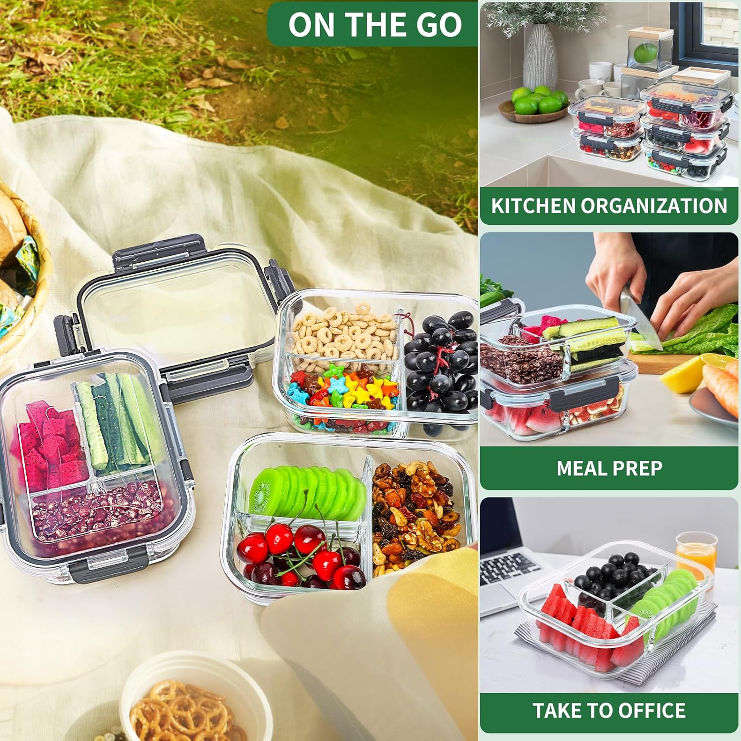 ontainers 3 Compartments6